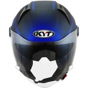 KYT D-CITY COLORFUL Jet Motorcycle Мотошлем Matt Blue