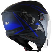 KYT D-CITY COLORFUL Jet Motorcycle Мотошлем Matt Blue