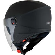 KYT D-CITY PLAIN Jet Motorcycle Мотошлем Matt Black