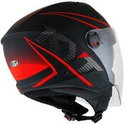 KYT D-CITY COLORFUL Jet Motorcycle Мотошлем Matt Red