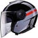 Caberg SOHO ZEPHYR Jet Motorcycle Мотошлем Black Gray Red