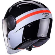 Caberg SOHO ZEPHYR Jet Motorcycle Мотошлем Black Gray Red