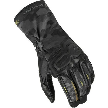 Macna Terra RTX Motorcycle мотоперчатки Black Dark Grey Camo