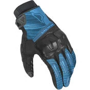 Macna Attila RTX Motorcycle мотоперчатки Black Navy Blue