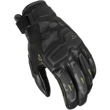 Macna Haros Motorcycle мотоперчатки Black dark Grey camo