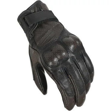 Macna Bold Motorcycle мотоперчатки Black Brown