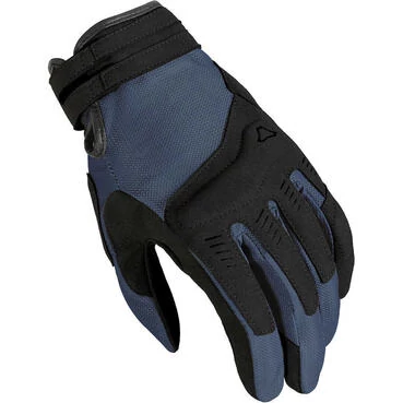 Macna Darko Blue Black Motorcycle мотоперчатки