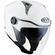 KYT D-CITY PLAIN Jet Motorcycle Мотошлем White