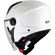 KYT D-CITY PLAIN Jet Motorcycle Мотошлем White