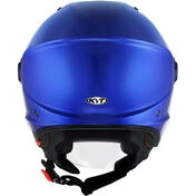 KYT D-CITY PLAIN Jet Motorcycle Мотошлем Blue Metal