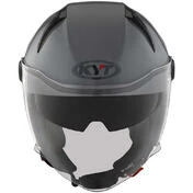 KYT D-CITY PLAIN Jet Motorcycle Мотошлем Grey