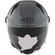 KYT D-CITY PLAIN Jet Motorcycle Мотошлем Grey