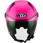 KYT D-CITY PLAIN Jet Motorcycle Мотошлем Fuchsia Fluo