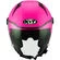KYT D-CITY PLAIN Jet Motorcycle Мотошлем Fuchsia Fluo