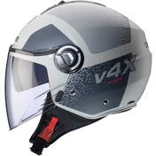 Caberg RIVIERA V4X ALPHA Jet Motorcycle Мотошлем Matt SAND Anthracite Grey