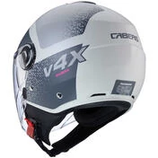 Caberg RIVIERA V4X ALPHA Jet Motorcycle Мотошлем Matt SAND Anthracite Grey