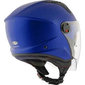 KYT D-CITY PLAIN Jet Motorcycle Мотошлем Matt Metal Blue