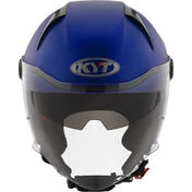 KYT D-CITY PLAIN Jet Motorcycle Мотошлем Matt Metal Blue