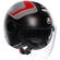 AGV ETERES SCAGLIERI Jet Motorcycle Мотошлем Matt Grey Red