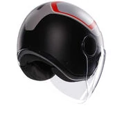 AGV ETERES SCAGLIERI Jet Motorcycle Мотошлем Matt Grey Red