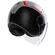 AGV ETERES SCAGLIERI Jet Motorcycle Мотошлем Matt Grey Red