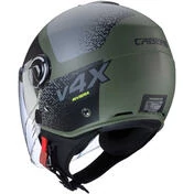 Caberg RIVIERA V4X ALPHA Jet Motorcycle Мотошлем Matt MILITARY Green Black Grey