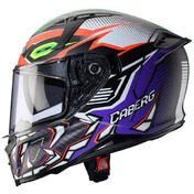 Caberg AVALON X GURKHA Full Face Motorcycle Мотошлем Matt Black Orange Fluorescent Green