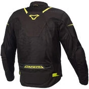 Macna Hurracage Motorcycle мотокуртка Black Neon Yellow