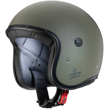 Caberg FREERIDE X Motorcycle Jet Shell Militare Green Opaque
