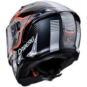 Caberg AVALON X GURKHA Full Face Motorcycle Мотошлем Black Grey Orange Fluo
