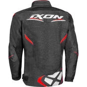 Motorcycle мотокуртка In Perforated Summer Fabric Ixon Draco Black Red