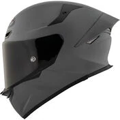 Full Face Motorcycle Мотошлем Kyt KYT TT-REVO PLAIN Matt GRL Grey