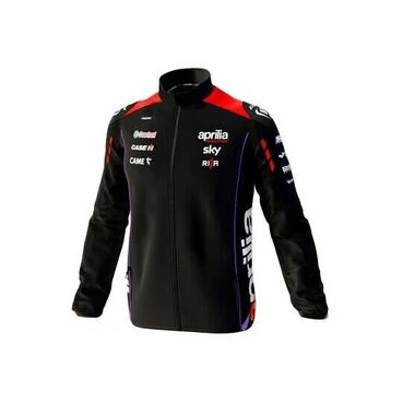 Ixon SWK APRILIA 24 Black Neon Red Kids Sweatshirt