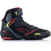 Alpinestars FASTER-3 RIDEKNIT мотоботы Motorcycle мотоботы Fluo Yellow Red Black