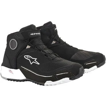 Alpinestars CR-X DRYSTAR Motorcycle мотоботы Black White