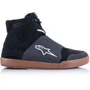 Alpinestars CHROME Casual Motorcycle мотоботы Black Asphalt Blue
