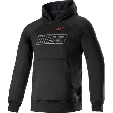 Casual Sweatshirt Alpinestars MM93 THUNDER худи Red Black