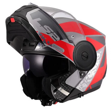 Ls2 Ff902 Scope 2 Oxyd Мотошлем Red Красный