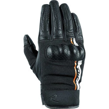 DIFI Reptile Black Orange Summer Motorcycle мотоперчатки