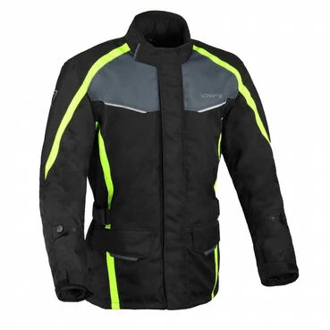 DIFI Cage Aerotex Motorcycle мотокуртка Black Yellow