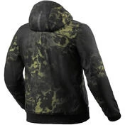 Rev'it SAROS WB Black Dark Green Fabric Motorcycle мотокуртка