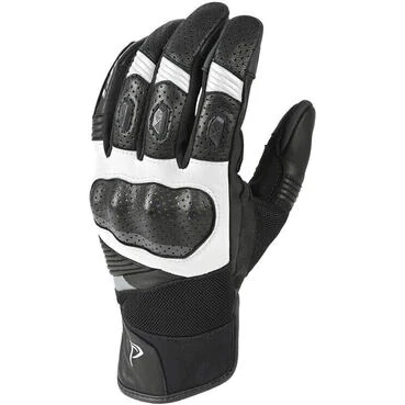 DIFI Rallye Air 2 Summer Motorcycle мотоперчатки Black White