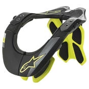 ALPINESTARS BNS Tech 2 neck protector BLACK YELLOW FLUO