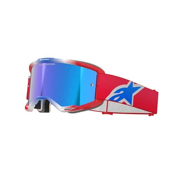 Alpinestars Vision 5 Corp Goggle Red Blue Красный