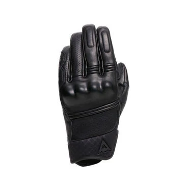 Dainese Folgor Leather мотоперчатки Black Черный