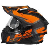 LS2 MX701 Explorer Alter full face helmet Matt Black / Fluo Orange
