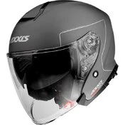 AXXIS OF504SV Mirage SV Solid Titanium Matt мотошлем открытый серый матовый