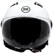 Bhr 834 Flow Air Jet Motorcycle Мотошлем Glossy White