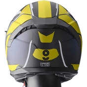 Gms Velox Graphic Full Face Motorcycle Мотошлем Black Yellow Grey Matt