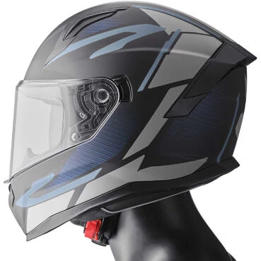 Gms Velox Graphic Full Face Motorcycle Мотошлем Matt Black